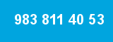 983 811 40 53 983 811 40 53